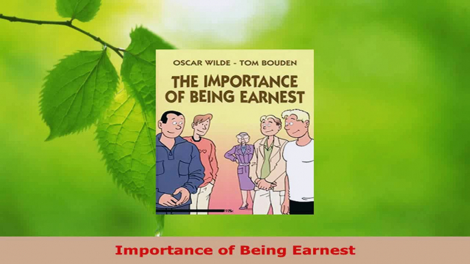 PDF Download  Importance of Being Earnest PDF Online