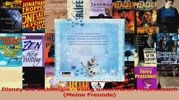 Lesen  Disney Die Eiskönigin  Völlig unverfroren Freundebuch Meine Freunde Ebook Frei