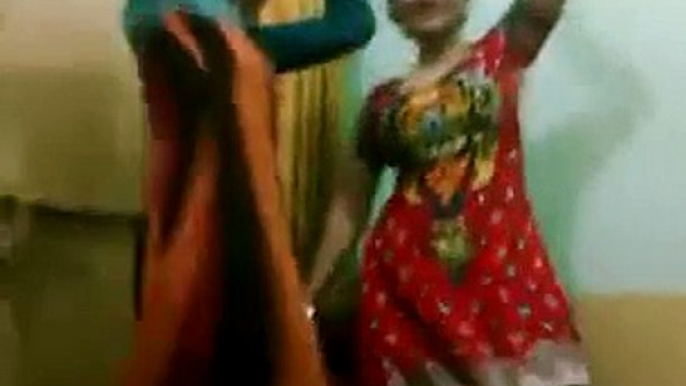 Indian Girls Dancing in the College Hostel