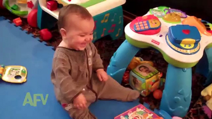 Babies Laugh Their Hearts Out NEW Babies Laughing Compilation AFV Kids