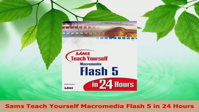 Download  Sams Teach Yourself Macromedia Flash 5 in 24 Hours PDF Free