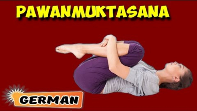 Pawanmuktasana | Yoga für Anfänger | Yoga For Digestive System & Tips | About Yoga in German