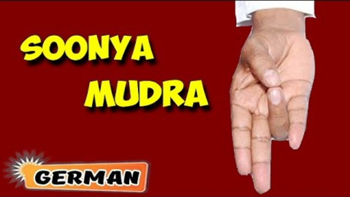 Soonya Mudra | Yoga für Anfänger | Yoga Mudra To Relieve Ear Problems & Tips | About Yoga in German