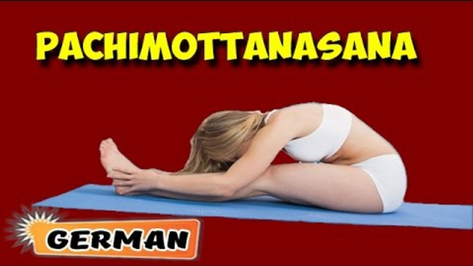 Paschimottanasana | Yoga für Anfänger | Yoga For Menstrual Disorders | About Yoga in German