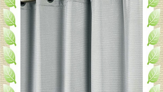 Ideal Textiles Silver Ribbed Lined Eyelet Curtains Ready Made Ring Top Curtain Pairs Machine