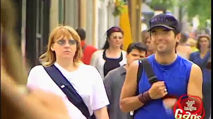 Stuck Up Dress Prank - Raised Skirt IN PUBLIC