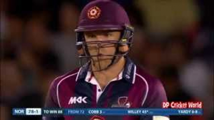 David Willey 34 Runs off One Over!!! 6 4 6 6 6 6