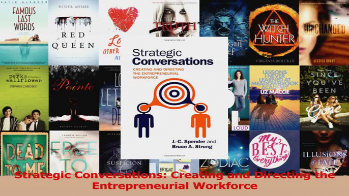 PDF Download  Strategic Conversations Creating and Directing the Entrepreneurial Workforce Read Full Ebook