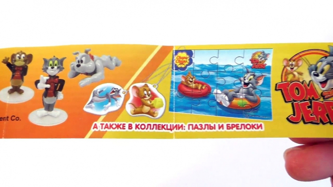 Чупа Чупс Том и Джерри/Chupa Chups Tom and Jerry Choco Balls Surprise eggs toys.