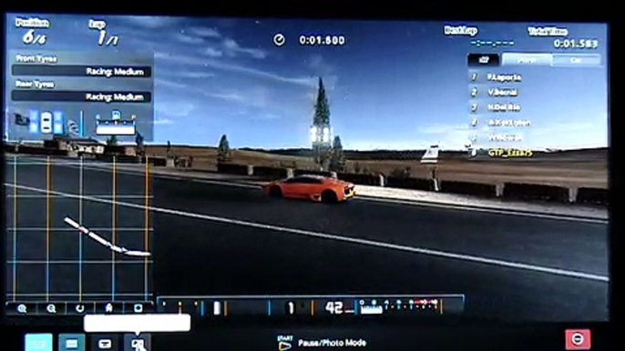 Gran Turismo 5 GT5 Toscana Tarmac at Night - Lamborghini Murcielago chasing Ferrari 430 for Gold