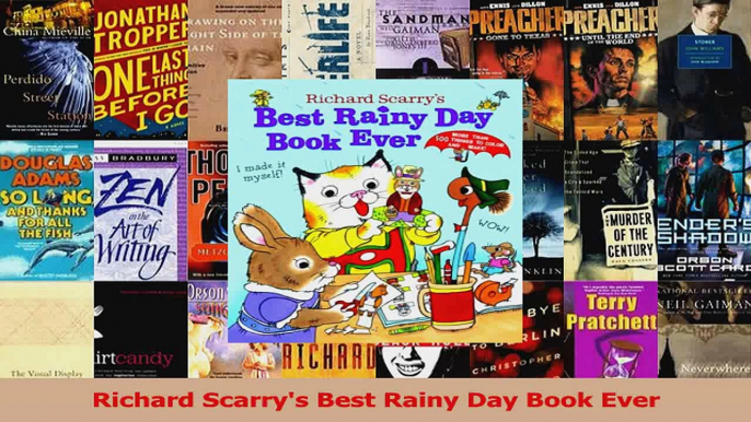 PDF Download  Richard Scarrys Best Rainy Day Book Ever PDF Online