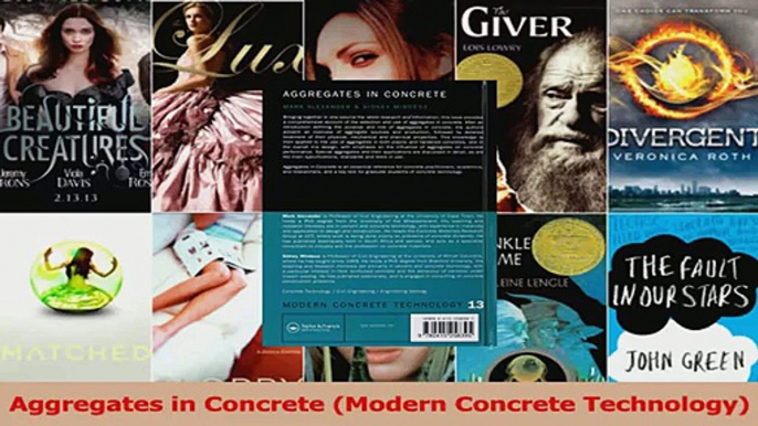 PDF Download  Aggregates in Concrete Modern Concrete Technology Download Online