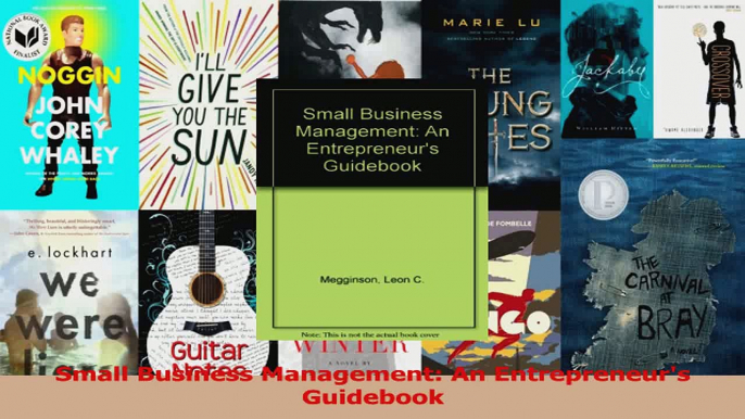 PDF Download  Small Business Management An Entrepreneurs Guidebook Download Online