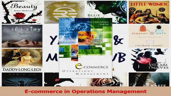 PDF Download  Ecommerce in Operations Management Read Full Ebook