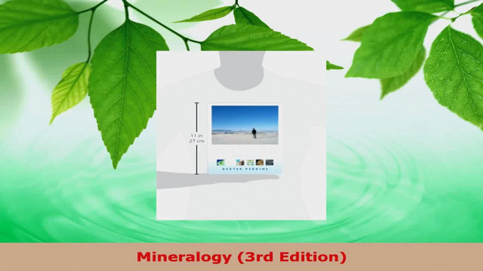 PDF Download  Mineralogy 3rd Edition PDF Online