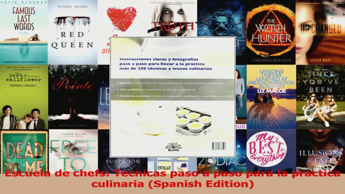 PDF Download  Escuela de chefs Tecnicas paso a paso para la practica culinaria Spanish Edition PDF Full Ebook