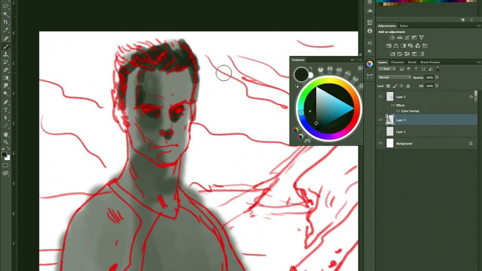 Speed Drawing: The Hunger Games: Catching Fire - Finnick HD