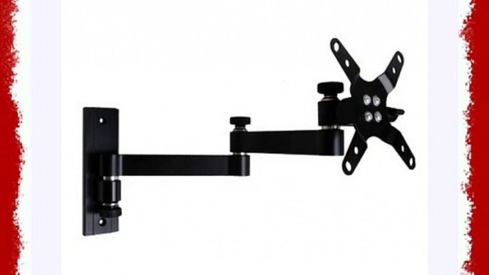 Mount-It! Flat Panel Monitor/LCD TV Wall Mount with Dual Articulating Arm for 13-30 TV/Monitor