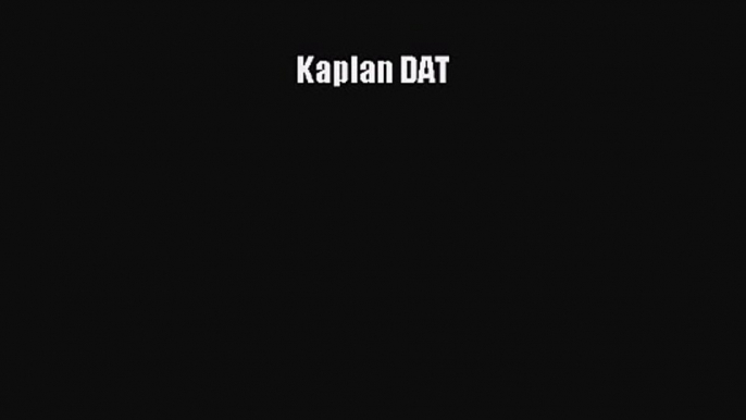 Kaplan DAT [Download] Online