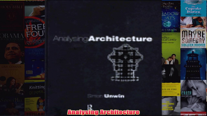 Analysing Architecture