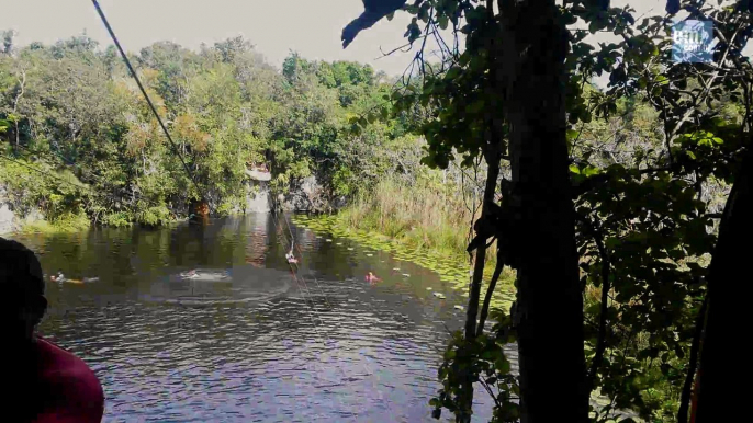 Tour Xenotes Oasis Maya a prática de esportes radicais é valorizada