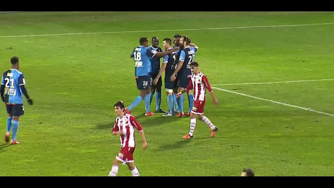 Mathieu Duhamel Goal - AC Ajaccio 1-1 Le Havre - 08-01-2016