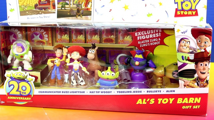 Disney Pixar Toy Story Sunnyside Daycare And Als Toy Barn Sheriff Woody Buzz Lightyear Lotso Rex