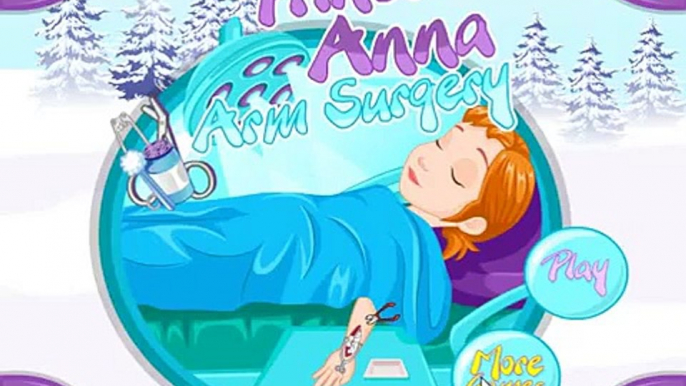 Princess Disneya- Princess Anna Arm Surgery - The surgeons hand surgery Games 2015