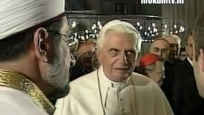 Pope converts to Islam - From the Peters Mosque in Rome