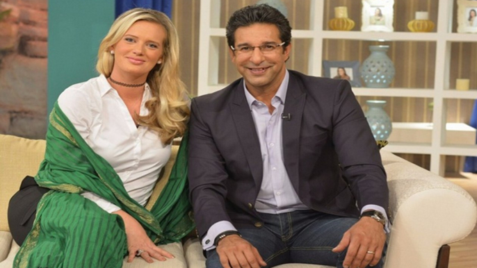 Wasim Akram and Shaniera Akram in Nadia Khan Morning Show Part 2