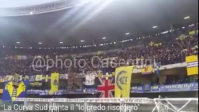 ULTRAS VERONA: IO CREDO RISORGERO VERONA palermo 10 GENNAIO 2016