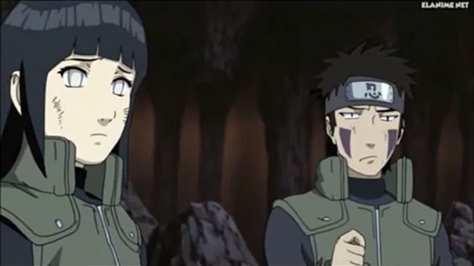 Naruto Shippuden  Kiba y Hinata momento gracioso