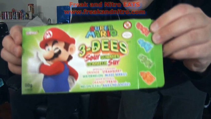 EATS 3 - Super Mario 3-Dees Gummy Candies (episode 16)