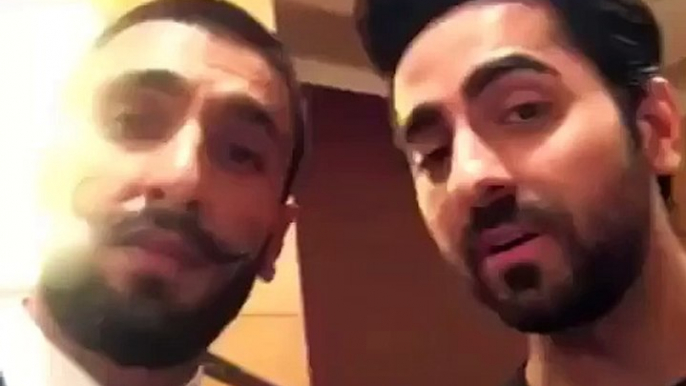 Ranveer Singh and Ayushman Khurrana ¦ Dubsmash ¦ Bollywood ¦ Dubsmash India Official ¦