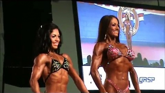 Women Female Bodybuilding Arnold Expo 2013 Flexing Posing