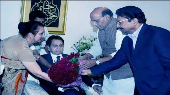 Actor Dilip Kumar Is Receive Padma Vibhushan In His Home