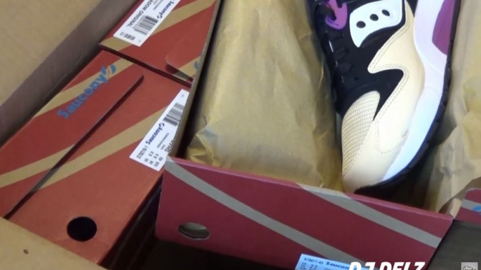 Saucony Originals  2016 Unboxing With Dj Delz (6 New Sneakers)