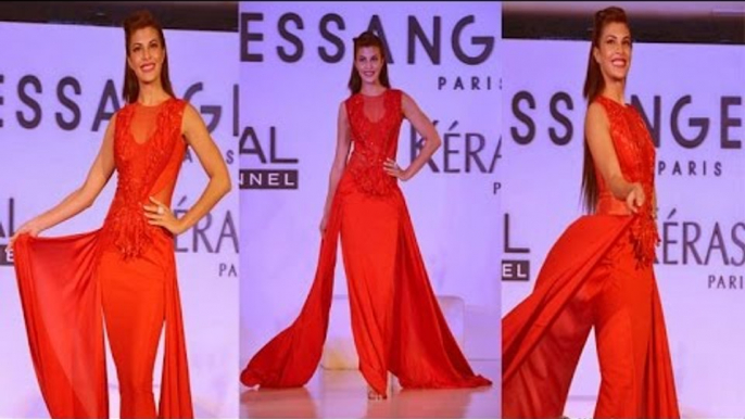 Jacqueline Fernandez Walk @ Ramp In Celebrate Dessange Paris 2nd Anniversary