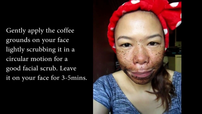 Coffee Grounds Scrub for My Face & Body Care Routine - Beauty Tips