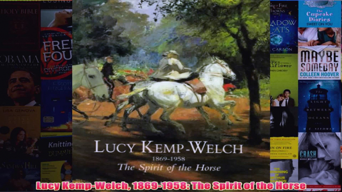 Lucy KempWelch 18691958 The Spirit of the Horse