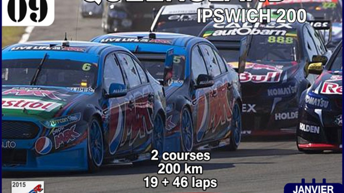 Tour de piste à Queensland en Holden Commodore V8 Supercars Australien sur rfactor