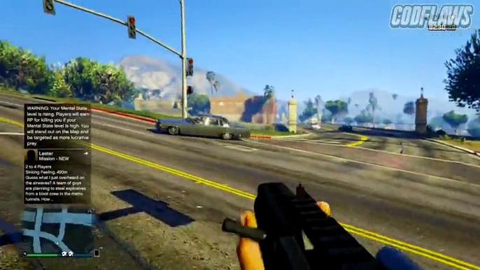 GTA 5 Online - Next Gen! All Weapons In First Person Mode! & Hatchet Gameplay! (GTA 5 Xbox