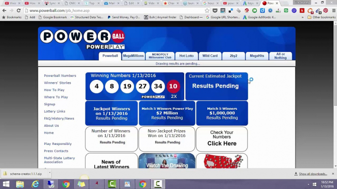 Lottery Results in Powerball Winner Wins 1.5 Billion Dollars Gives it All to Charity! Lotto Result