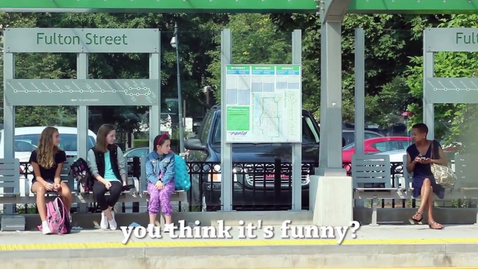 This Girl Is Being Bullied At The Bus Stop. Watch What The Adults Do Who Witness It