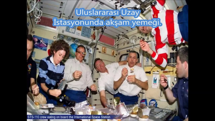 NASAnın Uzay Yemekleri