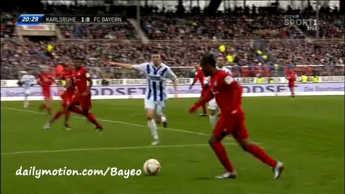 Arturo Vidal Goal HD - Karlsruher 1-1 Bayern Munich - 16-01-2016