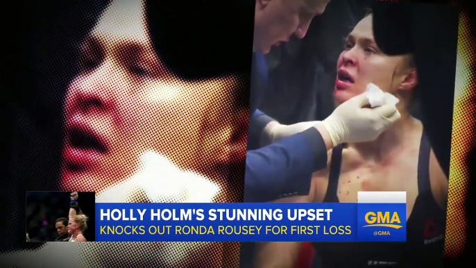 Underdog Holly Holm Upsets Ronda Rousey