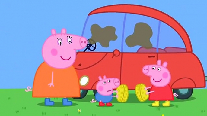 Temporada 1x33 Peppa Pig Lavando El Coche Español