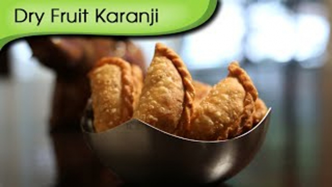 Ganesh Chaturti Special | Dry Fruit Karanji | Sweet Dish Recipe by Ruchi Bharani