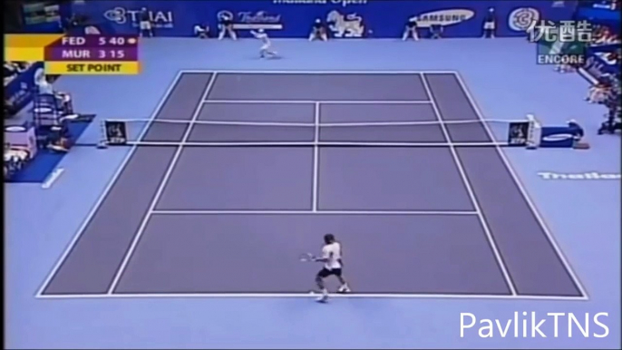 Roger Federer vs Andy Murray Highlights Thailand OPEN 2005